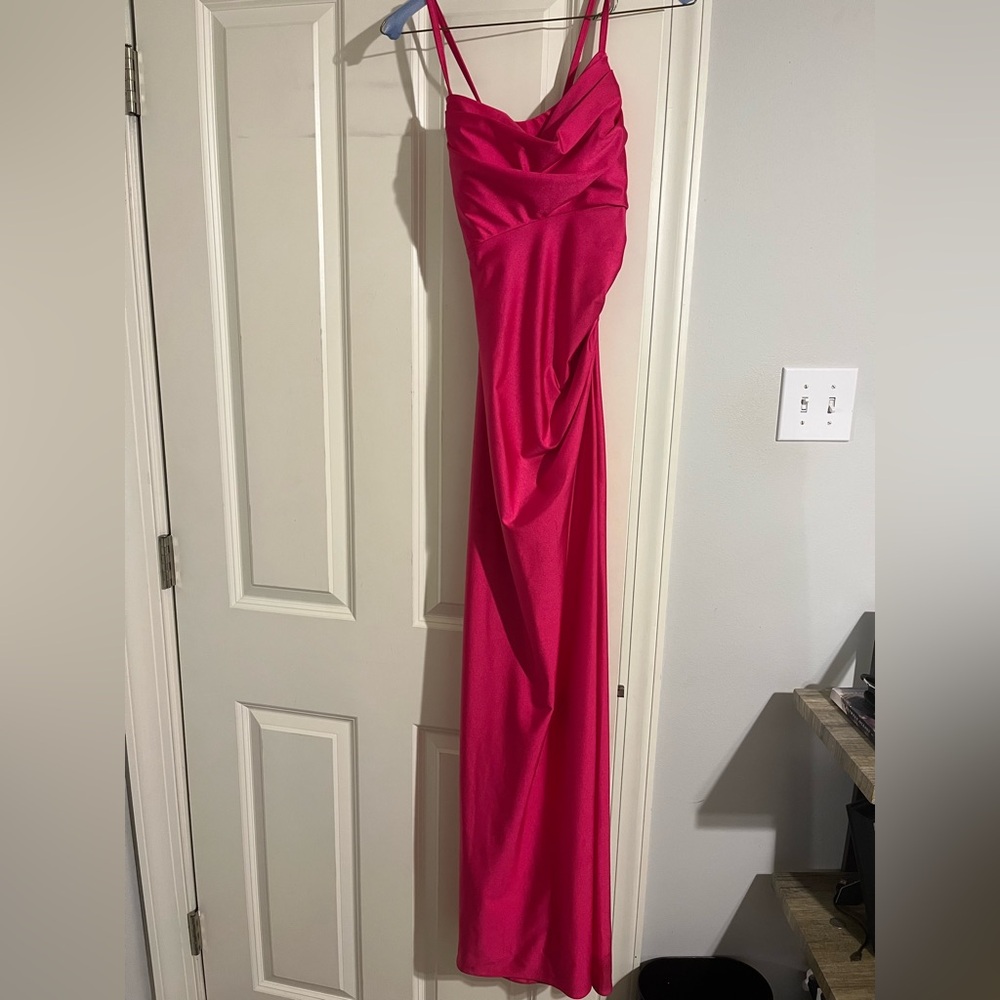 Pink formal dress